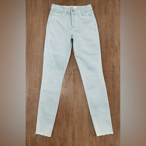 Frank & Eileen Sligo Performance Denim Seafoam Green Jeans Size 27